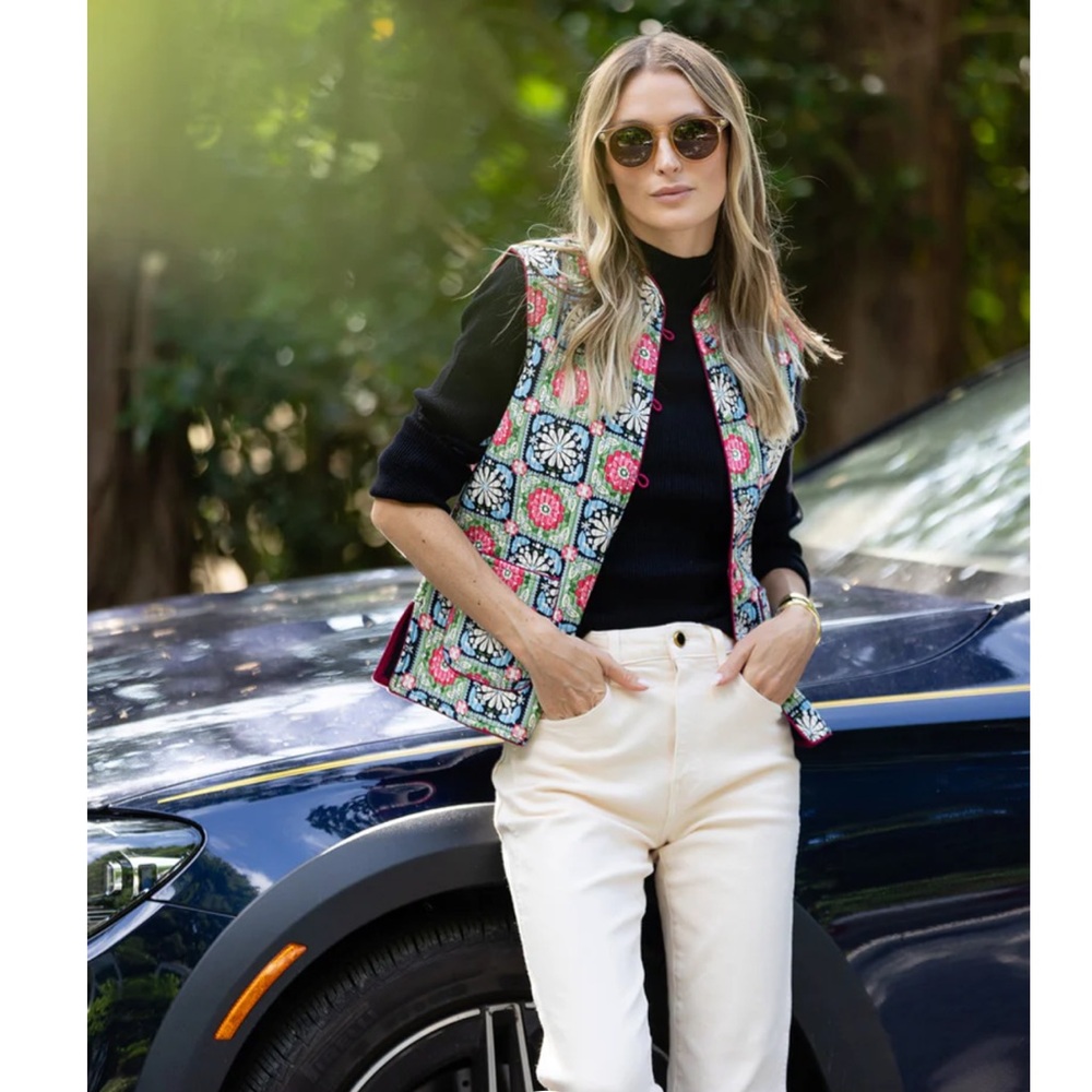 NWT Julia Amory Wellington Vest - Jewelbox